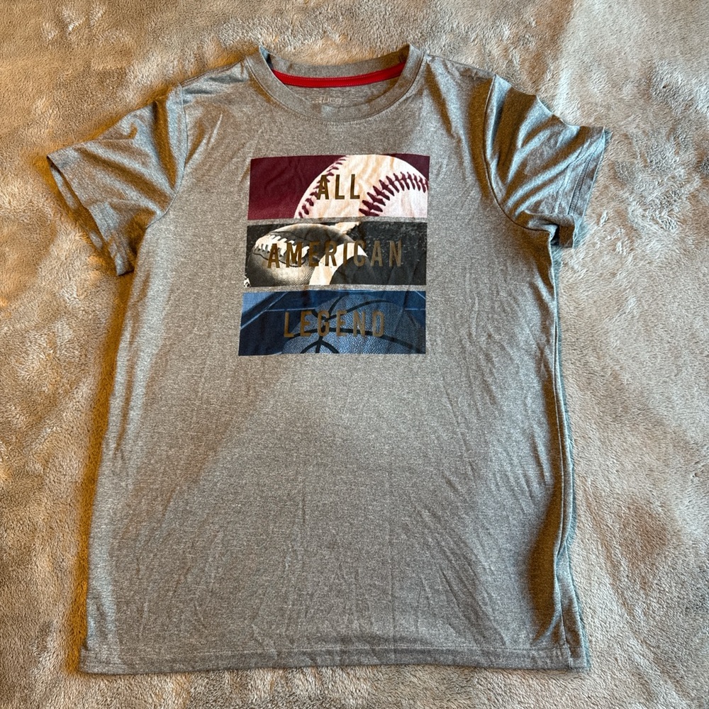 BCG Gray All American Legend Kids Tee